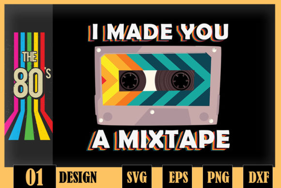 Cassette Retro 90s MixTape