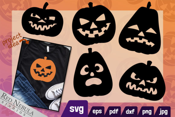 Halloween Jack O Lantern Silhouettes