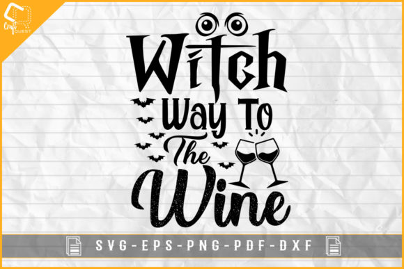 Halloween Wine Lover Witch Sublimation