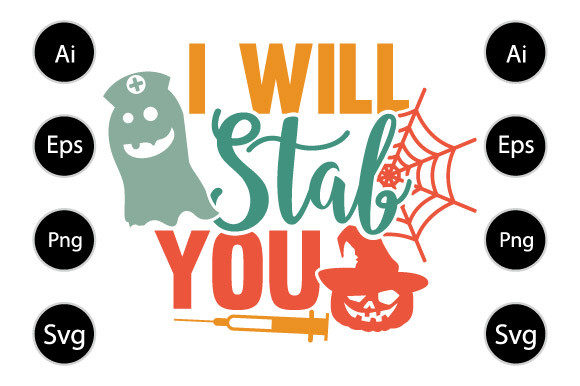 I Will Stab You Graphics for Creative Publishers
