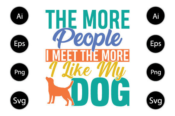 Love My Dog Graphic for Crafts and Web Design