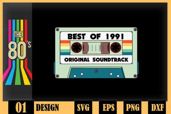 Retro Best of 1991 Mixtape 30th Birthday