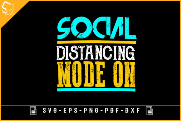 Social Distancing Mode on Graphics for Crafts