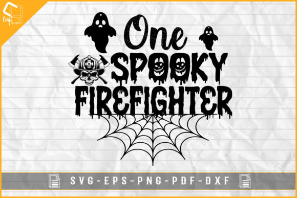 Spooky Firefighter Design