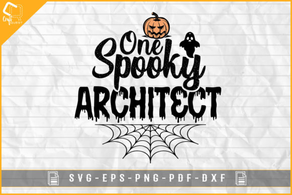 Spooky Graphic for Halloween Crafts