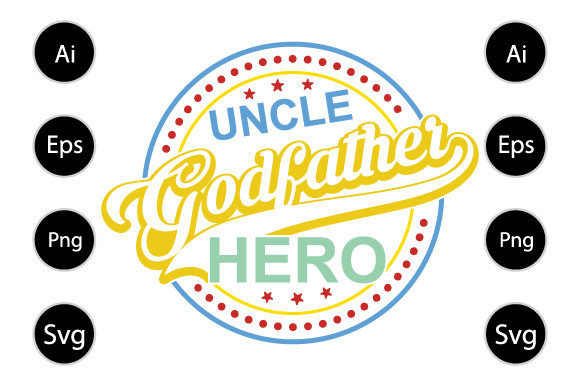 Uncle Godfather Hero Graphics for Local Crafts
