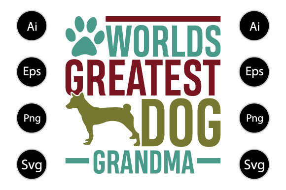 Worlds Greatest Dog Grandma T Shirt